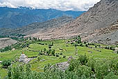 Ladakh - the Indus valley from Likir monastery 